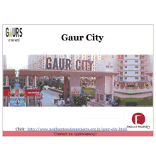Gaur City Gaur City Noida Extension GIF - Gaur City Gaur City Noida Extension Ready To Move Apartments At Noida Extension GIFs