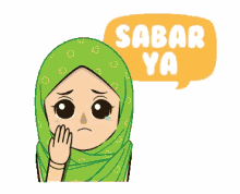 Sabar Ya Hijaber GIF - Sabar Ya Hijaber Hijab GIFs