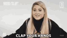 Clap Your Hands Singing GIF - Clap Your Hands Singing Singer GIFs