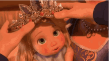 disney tangled rapunzel baby crown