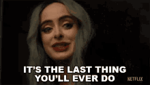 Its The Last Thing Youll Ever Do Krysten Ritter GIF - Its The Last Thing Youll Ever Do Krysten Ritter Witch GIFs