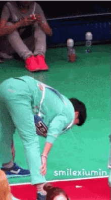 Kpop Bend Over GIF - Kpop Bend Over Stretch GIFs