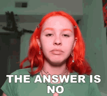 The Answer Is No Nope GIF - The Answer Is No No Nope GIFs