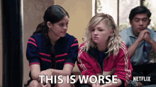 This Is Worse Jessica Amlee GIF - This Is Worse Jessica Amlee Jackie Sanders GIFs