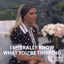 I Literally Know What Youre Thinking Real Housewives Of Beverly Hills GIF - I Literally Know What Youre Thinking Real Housewives Of Beverly Hills I Know Whats In Your Head GIFs