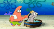 Patrick Cleaning GIF - Patrick Cleaning Oldpeople GIFs