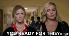 You Ready For This Brooklyn Decker GIF - You Ready For This Brooklyn Decker Mallory Hanson GIFs