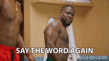 Say The Word Again Kevin Hart GIF - Say The Word Again Kevin Hart Cold As Balls GIFs