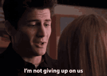 One Tree Hill Nathan Scott GIF - One Tree Hill Nathan Scott Im Not Giving Up On Us GIFs