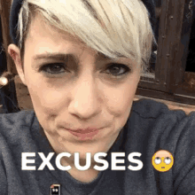 Excuses... GIF - Excuses Emoji More Excuses GIFs