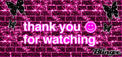 Thank You For Watching Thanks Gif Thank You For Watching Thanks Pink Discover Share Gifs