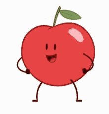 Excited Apple GIF - Excited Apple Dancing Apple GIFs