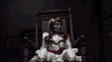 Annabelle Conjuring GIF - Annabelle Conjuring Scary GIFs