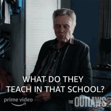 What Do They Teach In That School Frank Sheldon GIF - What Do They Teach In That School Frank Sheldon Christopher Walken GIFs