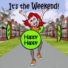 Its The Weekend Weekend Dance GIF - Its The Weekend Weekend Weekend Dance GIFs