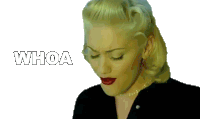 Whoa Gwen Stefani Sticker - Whoa Gwen Stefani No Doubt Stickers