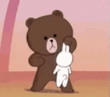 Brown Cony GIF - Brown Cony Sorry GIFs