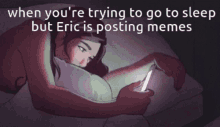 Eric Memes GIF - Eric Memes When Youre Trying To Go To Sleep GIFs