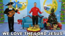 We Love The Lord Jesus Simon Wiggle GIF - We Love The Lord Jesus Simon Wiggle Anthony Wiggle GIFs