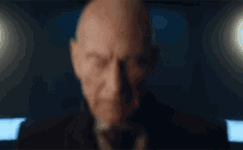 Look Up Jean Luc Picard GIF - Look Up Jean Luc Picard Star Trek Picard GIFs