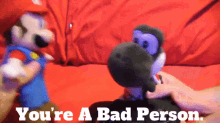 Sml Mario GIF - Sml Mario Youre A Bad Person GIFs