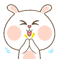 Bunny Proud Of You Sticker - Bunny Proud Of You Aww Stickers
