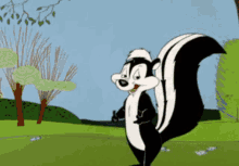 Looney Tunes Pepéle Pew GIF - Looney Tunes Pepéle Pew Striped Skunk GIFs