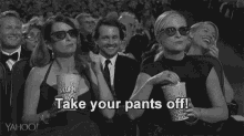 take your pants off popcorn show