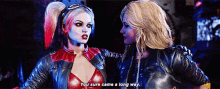 Injustice Harley Quinn GIF - Injustice Harley Quinn You Sure Came A Long Way GIFs