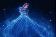 Cinderella Blue Gown GIF - Cinderella Blue Gown Princess GIFs