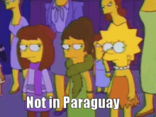 Simpsons Lisa GIF - Simpsons Lisa Paraguay GIFs