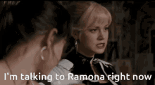 Ramona Talking To Ramona GIF - Ramona Talking To Ramona Envy Adams GIFs