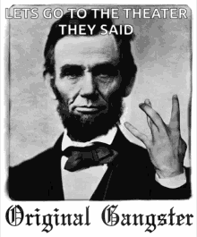Original Gangster Lincoln GIF - Original Gangster Lincoln GIFs