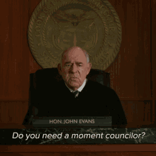 Do You Need A Moment Councilor John Evans GIF - Do You Need A Moment Councilor John Evans The Good Fight GIFs