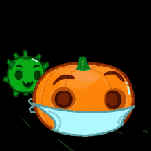 Pumpkin Virus GIF - Pumpkin Virus Chased GIFs