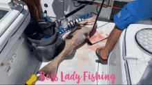 boss lady fishing grouper yellowfin