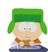 Eating Kyle Broflovski Sticker - Eating Kyle Broflovski South Park Stickers