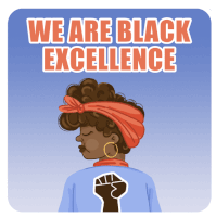 We Are Black Excellence Black Lives Matter Sticker - We Are Black Excellence Black Lives Matter Blm Stickers