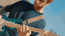 Playing The Guitar Will Levy GIF - Playing The Guitar Will Levy The Story So Far GIFs
