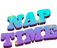 Nap Time Sleep Time Sticker - Nap Time Sleep Time Rest Stickers
