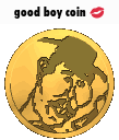 Ts2 Good Boy Coin Sticker - Ts2 Good Boy Coin Kiss Stickers