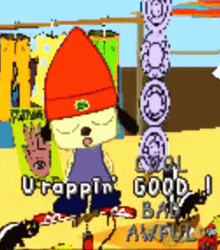 Parappa The Rapper Blinking GIF - Parappa The Rapper Parappa Blinking GIFs