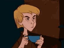 The Sword In The Stone Coffee GIF - The Sword In The Stone Coffee Trying To Stay Up GIFs