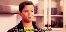 Andrew Rannells Expected GIF - Andrew Rannells Expected Oh Well GIFs