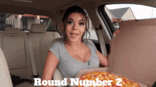 Steph Pappas Pizza GIF - Steph Pappas Pizza Dominos Pizza GIFs