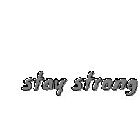 Stay Strong Dazzle4rare Sticker - Stay Strong Strong Dazzle4rare Stickers