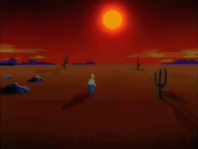Sunrise Sunset GIF - Desert Simpsons Homer - Discover & Share GIFs