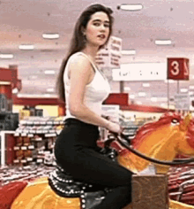 Jennifer Connelly Riding GIF - Jennifer Connelly Riding Career Opportunities GIFs