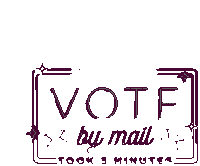 Lcv Vote By Mail Sticker - Lcv Vote By Mail Neon Sign Stickers