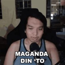 Maganda Din To Klager GIF - Maganda Din To Klager Ayos Din To GIFs